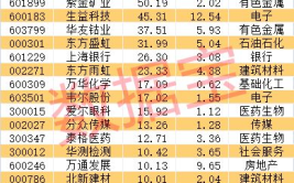 qfii重仓股,境外资本眼中的A股投资风向标”