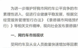 多地提示慎入网约车行业,多地提示谨慎入行，运力饱和收入低